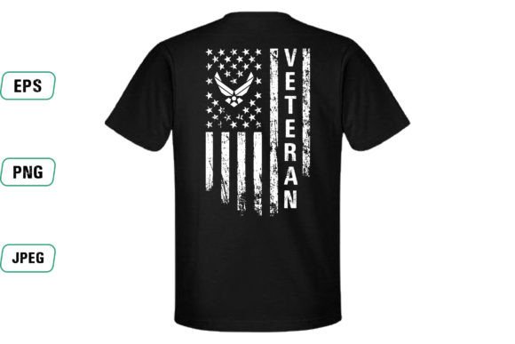 Air Force Veteran T Shirt Design: Crafting Patriotic Branding