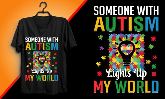Autism Autistic T-Shirt Design: A Graphic for Awareness