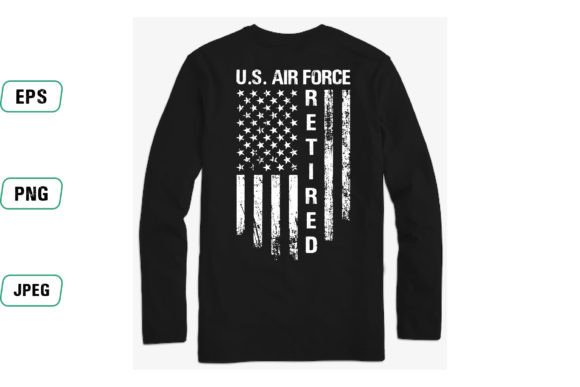 Retired Air Force Design: A Typeface for Patriotic Branding
