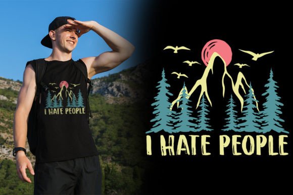 Retro Camping T-shirt Design: Capture the Spirit of Adventure