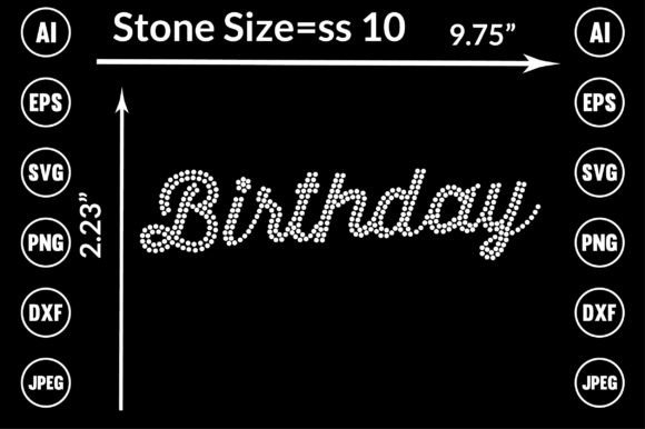 Sparkle and Celebrate: Instant Download Rhinestone Templates