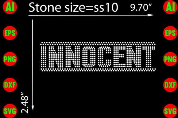 Sparkle and Shine with Innocent Rhinestone Templates Design