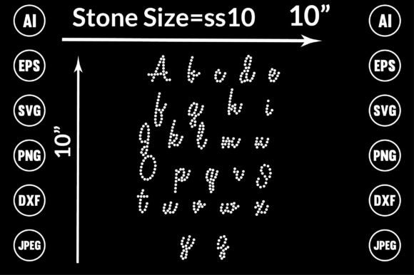 Sparkle and Style: The Power of Rhinestone Font Designs