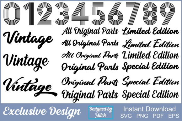 Timeless Style: Crafting Authentic Graphics with Vintage SVGs