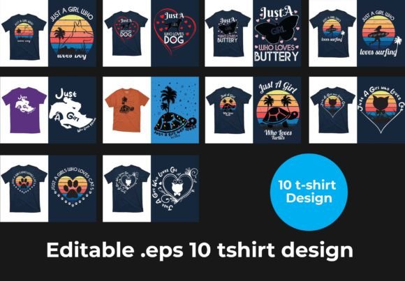 Unlock Creative Control with Editable T-Shirt Design Bundles