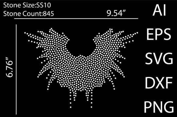 Wings Rhinestone Templates: Sparkle for Your Creative Projects